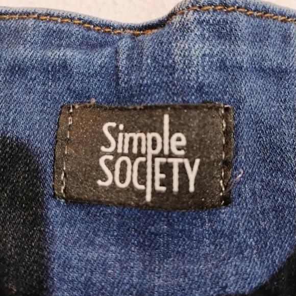 Classic Blue Skinny Jeans for Women - Picture 3 of 9